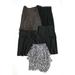 Pre-ownedRalph Lauren Anthropologie Lucy Paris Womens Assorted A-Line Skirts Black Size 4