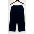 Denim & Co. Women's Pants Sz XS "How Timeless" Stretch Twill Cuffed Blue A89037