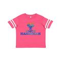 Inktastic Happy Hanukkah with Menorah Toddler Short Sleeve T-Shirt Unisex