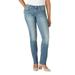 Signature by Levi Strauss & Co. Women's Modern Mid-Rise Straight Jeans