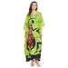 Oussum Women Plus Size Kaftan Maxi Dress Kimono Sleeve Caftan Evening Gown Party Beachwear Sundress Casual Dresses Online