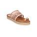 New Women Nature Breeze Barclay01 Mixed Media Toe Ring Espadrille Footbed Sandal