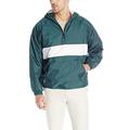 Charles River Apparel Men's Classic Striped Pullover, Forest/White, Large