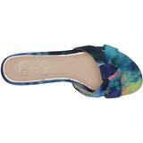 Jessica Simpson Women's Alisen Knotted Printed Sandal Flat, Color Options