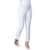 Women Elastic Belly Protection Maternity Pregnant Leggings Trousers Loose Pants