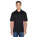 Men's Cool & Dry Sport Two-Tone Polo - BLACK/ RED - 4XL