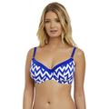 Freya Womens Making Waves Underwire Sweetheart Padded Bikini Top, 30F, Cobalt