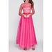 Women Sequin Embroidered Bust Dinner Party Dress