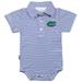 Florida Gators Garb Infant Carson Striped Short Sleeve Bodysuit - Royal/White