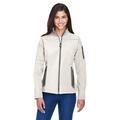 The Ash City - North End Ladies' Three-Layer Fleece Bonded Soft Shell Technical Jacket - CRYSTL QRTZ 695 - S