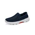 LUXUR Mens Casual Shoes Slip On Outdoor Sneakers Breathable Hiking Climbing Shoes