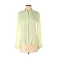 Pre-Owned Theory Women's Size P Long Sleeve Silk Top