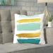 Isabelle & Max™ Nellysford Brushes 1 Throw Pillow Polyester/Polyfill/Cotton | 18 H x 18 W x 4 D in | Wayfair MCRR5168 27547867