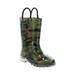 Boys' Western Chief Lighted PVC Camo Rain Boot