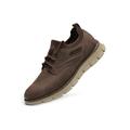 Colisha Men Ankle Boots Boat Shoes Outdoor Hiking Walking Round Toe Slip on Casual Shoes