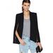 BRC Fashion Women Lapel Split Long Sleeve Pockets jacket Casual Blazer Black XL