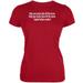 Grammar Police Capital Letter Matter Funny Red Juniors Soft T-Shirt