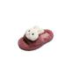 Girl's Cat 3D Bow Cute & Cozy Fluffy Spa Slippers