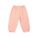 Xingqing Kids Wrinkled Cotton Vintage Bloomers Baby Bottoms Trousers Legging Pants