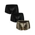 HIMONE Mens Snakeskin Boxer Briefs Underwear Breathable Colorful Boys Underwear Boxer Briefs for Men Pack M L XL XXL