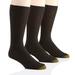 Men's Gold Toe 1446S Windsor Wool Crew Dress Socks - 3 Pack