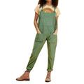 MintLimit Women's Loose Suspender Trousers Wide Leg Overalls Jumpsuit Romper Harem Pants Plus Size