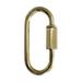 RCH Supply Company Quick Link Chain Break Metal in Yellow | 3.46 H x 0.79 W x 0.16 D in | Wayfair QL-B50-PB-2