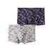 Avamo Mens 3 Pack Stretch Low Rise Trunks Dry Fit Boxer Briefs Trunks Fashion Printing Camouflage Underpants Multipack