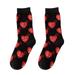 Jocestyle Colorful Love Women Calf Length Socks Hip Hop Street Pile Heap Socks (A)