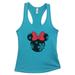 Womenâ€™s Christmas Tank Top â€œMinne Mouseâ€� Holiday Disney Tank Top X-Large, Sky Blue