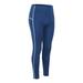 JANDEL Ladies Plus Velvet Sports Trousers Running Yoga Fitness Pants High Waist Stretch Leggings, Blue M