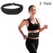 Outdoor Flexible Running Belt,iClover Running Waist Bag Fanny Pack for Man Women Sports Travel Hiking / Money iPhone6/6S Plus 7/7Plus 8/X/8Plus Samsung S8 Black