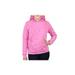 Women's Pullover Fleece Sweater Hoodie Pink XL