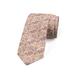 Ethnic Necktie, Paisley Inspired Composition, Dress Tie, 3.7", Coral Pastel Brown, by Ambesonne