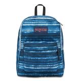 JanSport Superbreak School Backpack - Multi Variegated Stripe - Silver