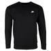 Nike Men's Athletic Wear Embroidered Logo Club Crew Neck Gym Active Sweatshirt
