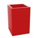 Vondom Cubo Self Watering Resin Pot Planter Resin/Plastic in Red | 39.25 H x 19.75 W x 19.75 D in | Wayfair 41451F-RED