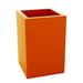 Vondom Cubo Self Watering Resin Pot Planter Resin/Plastic in Orange | 39.25 H x 19.75 W x 19.75 D in | Wayfair 41451F-ORANGE