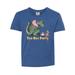 Inktastic Funny Tea Rex Party Tween Short Sleeve T-Shirt Unisex Retro Heather Royal M