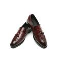 Daeful Mens Smart shoes, Slip On Formal Dress Shoe Available in Black, Yellow, and Red