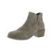 Me Too Womens Zetti 14 Suede Stacked Ankle Boots
