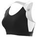 Augusta Sportswear Sports Adult Sports Bra Female Black/White L