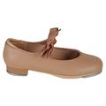 Danshuz Girl's Value Comfort Tap Shoes Tan Synthetic 2.5 Youth M
