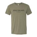 Jesus Took Naps Be Like Jesus, Funny Shirt, Unisex, Nap Tshirt, Napping, Sublimation T, Gift For Dad, Fathers Day, Christian Apparel, Jesus, Heather Olive, LARGE