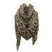 Toyfunny Women Winter Warm Leopard print Long Wrap Shawl Scarf Scarves Stole Cape Scarf