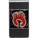 Nhl Calgary Flames Steel Money Clip Designer Jewelry by Sweet Pea