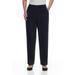 Alfred Dunner Women's Classics Corduroy Pull-On Proportioned Medium Pant, Black, 12