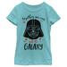 Girl's Star Wars Valentine's Day Darth Vader Together Rule the Galaxy Graphic Tee
