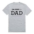 California State University Los Angeles Golden Eagles College Dad T-Shirt Heather Grey Medium