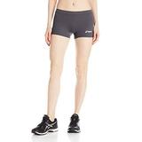 ASICS Women's Women's Low Cut Performance Shorts, Steel Grey, X-Small